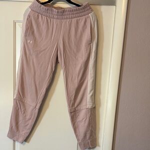 Under Armour women’s Light Pink Joggers